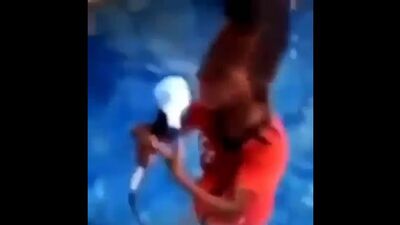 Чёрный ловелас исполняет кошачий гимн